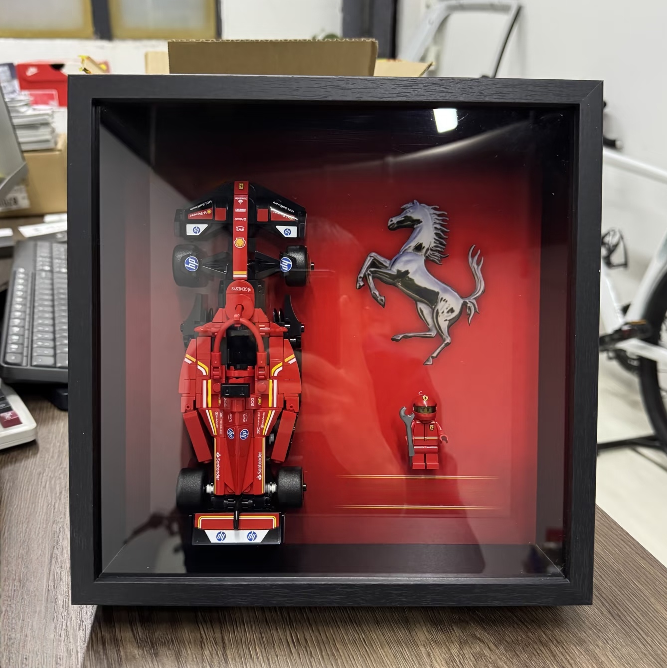 Victor Racket Jetspeed - Painel de Exibição para LEGO 77242