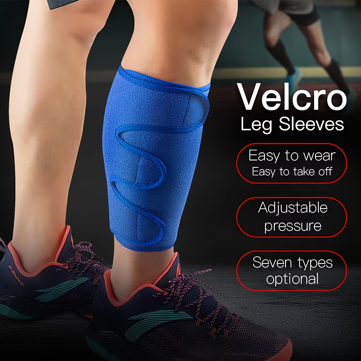 Shin Guard Crossfit - 1 Peça Protetor de Tornozelo Esportivo