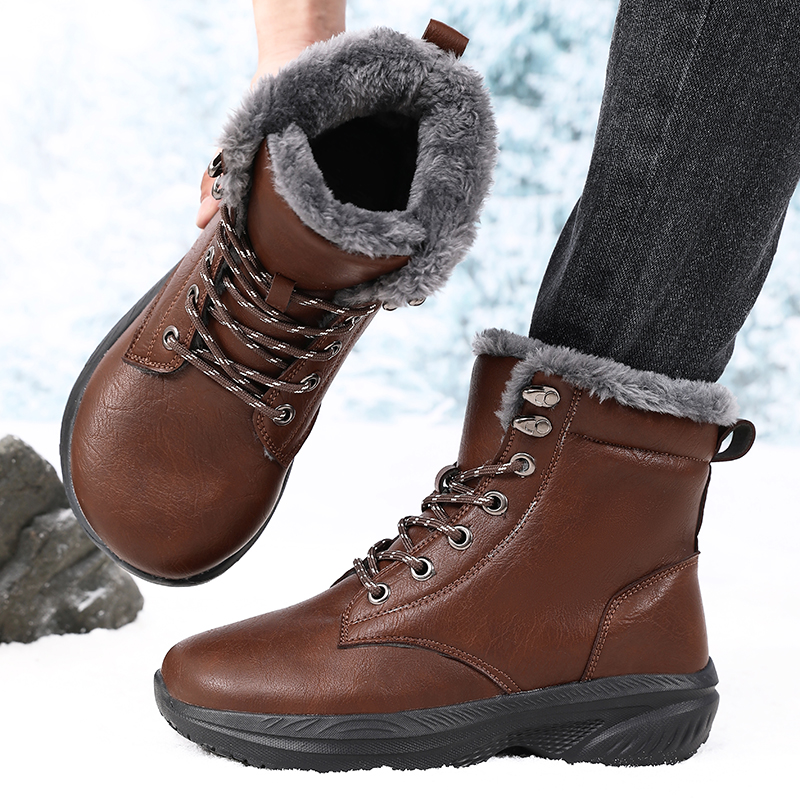 Botas de neve de inverno mascu - Crossfit Outdoor avaliação e preço