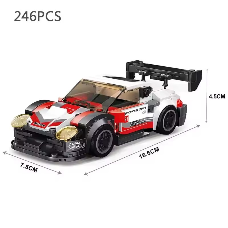 Blocos de Montar de Supercarro - Victor Racket Jetspeed avaliação e preço
